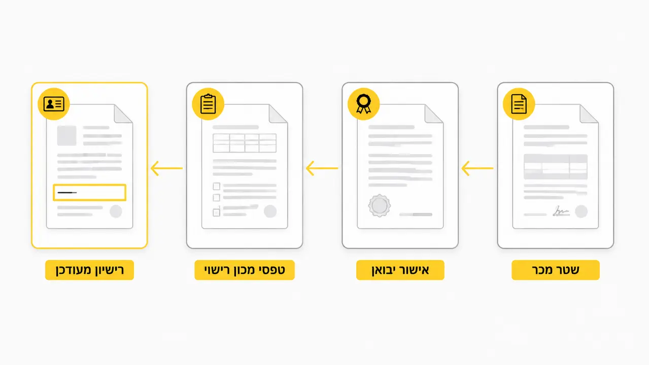 עדכון רישיון אחרי החלפת מנוע