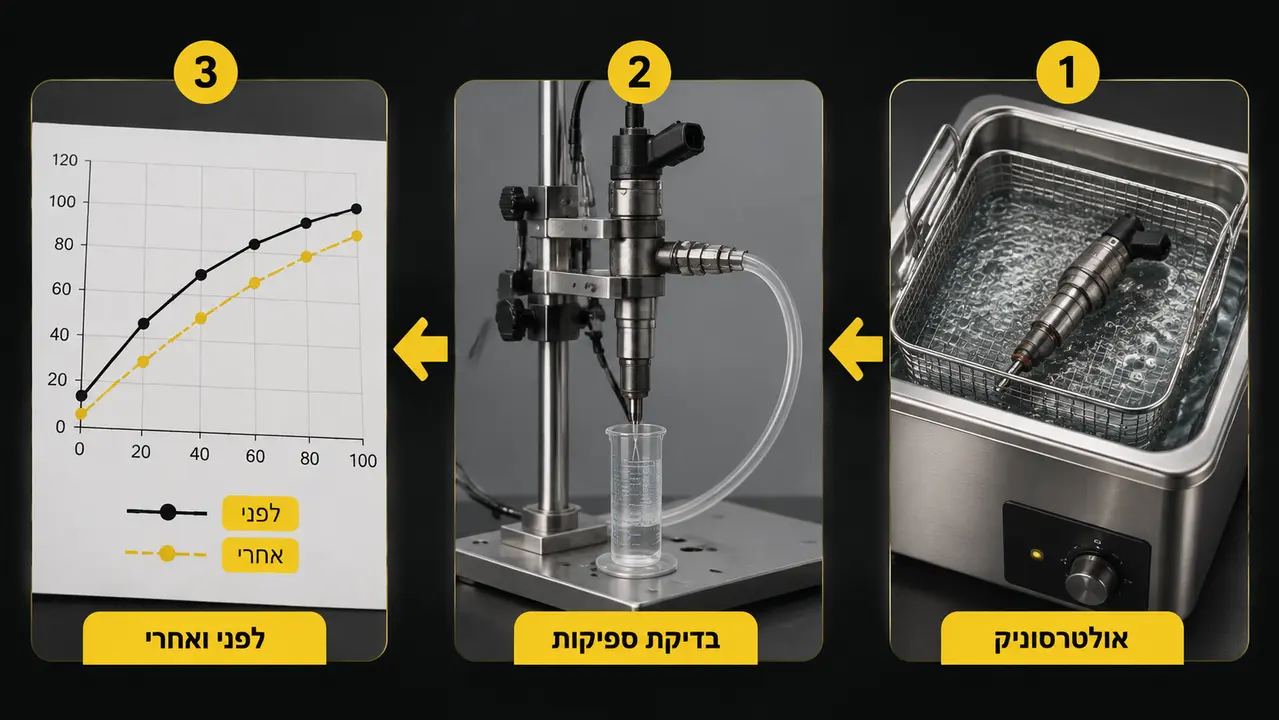 ניקוי בפירוק ואולטרסוניק, ולמה הוא יסודי יותר