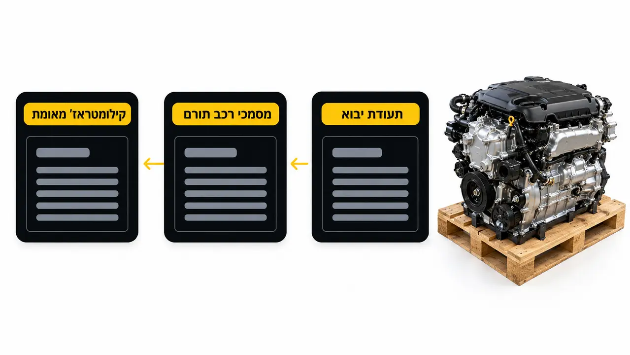 מנוע טוב מגיע עם ניירת, ולא רק עם הרצה