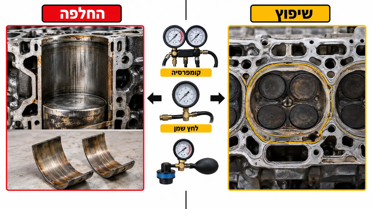 החלפה או תיקון? איך מחליטים
